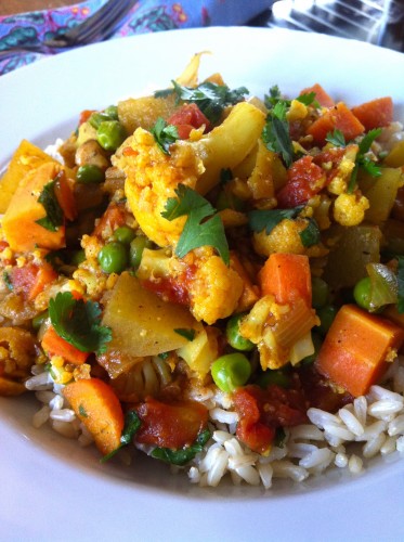 Coconut Cauliflower Curry » The Daily Dish