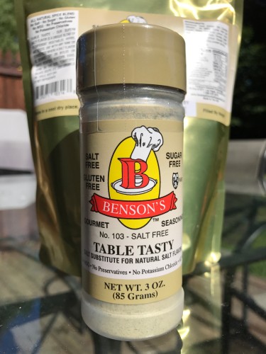 Benson's Table Tasty!